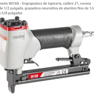 Grapadora Neumática Meite 8016B para Tapicería y Carpintería (Grapa 80 / 6mm a 16mm)